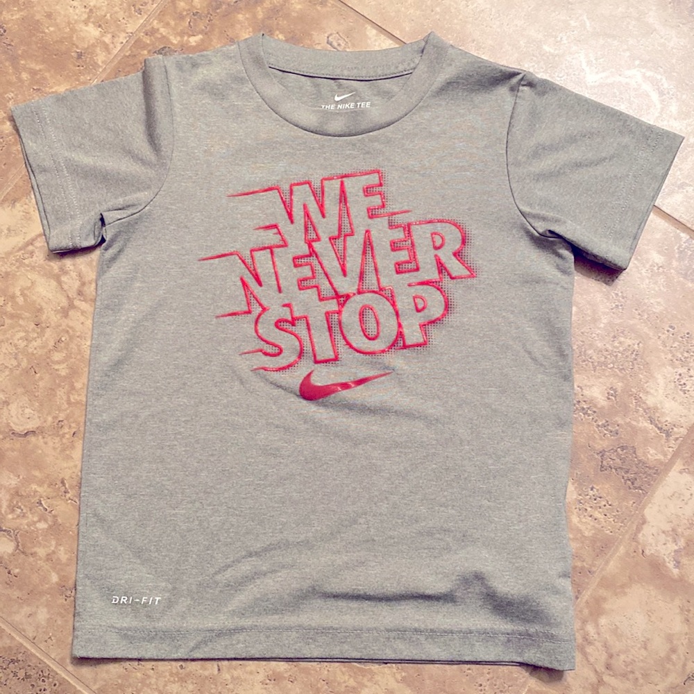 Boys dry fit tee